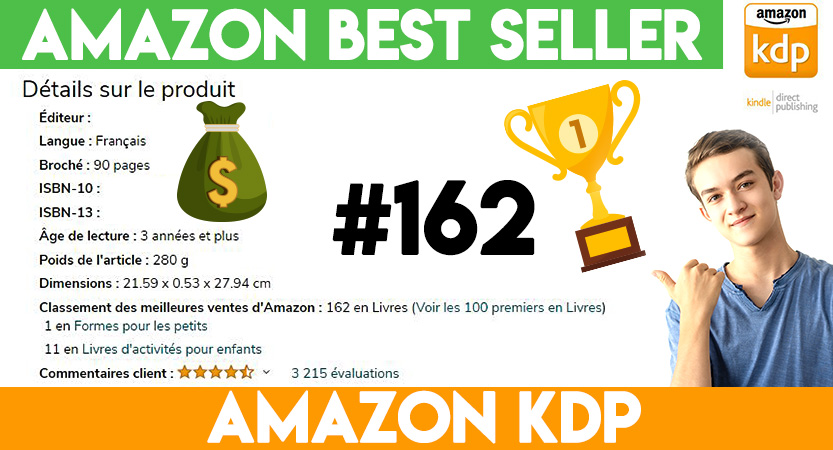 Amazon KDP 2022 – C’est quoi le BSR ? à quoi sert-il ? comment évaluer les ventes avec le BSR ?